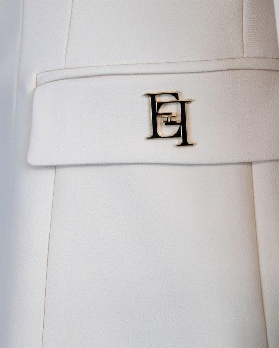  엘리자베타프랜치 자켓 GIT6141E2 193 burro - ELISABETTA FRANCHI