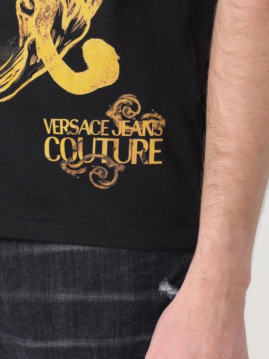 24SS 베르사체 반팔 티셔츠 76GAH6SWJS304 G89 - VERSACE