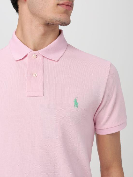 24SS 랄프 로렌 폴로 티셔츠 710536856 406 rosa - RALPH LAUREN