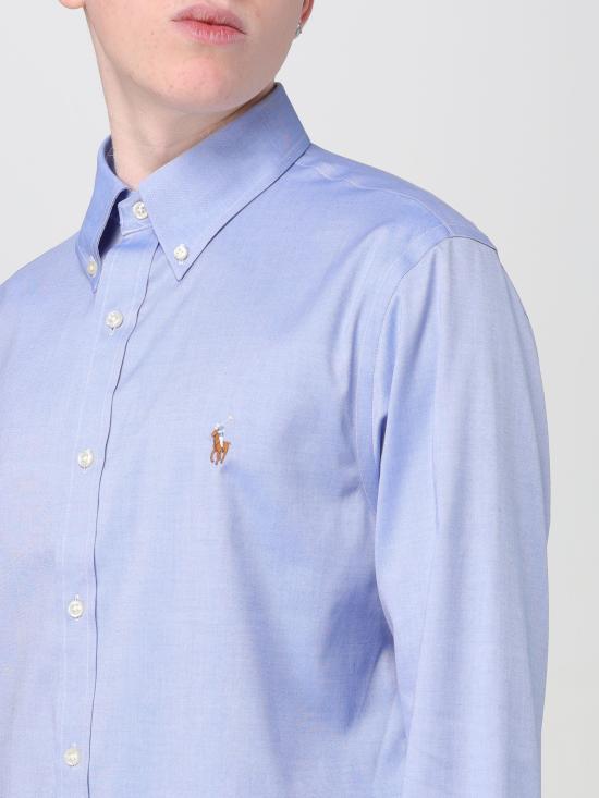  랄프 로렌 긴팔 셔츠 712859009 001 bianco - RALPH LAUREN