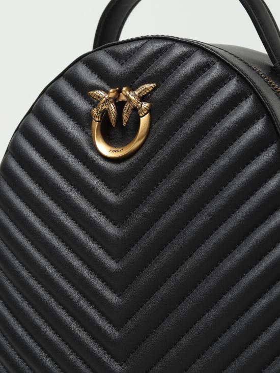  핑코 토트백 102530A1J2 Z99Q nero oro - PINKO