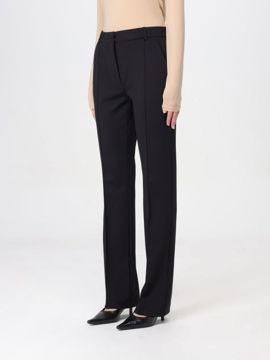 24SS 스포트막스 스트레이트 팬츠 2412781021600 004 nero - SPORTMAX