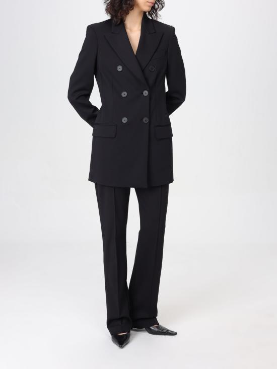24SS 스포트막스 스트레이트 팬츠 2412781021600 004 nero - SPORTMAX