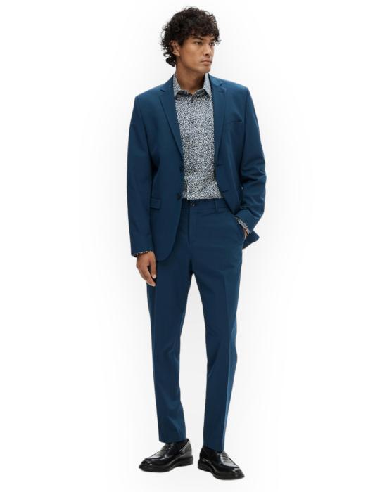  셀렉티드 스트레이트 팬츠 16087825 BLUEDEPTHS blu - SELECTED