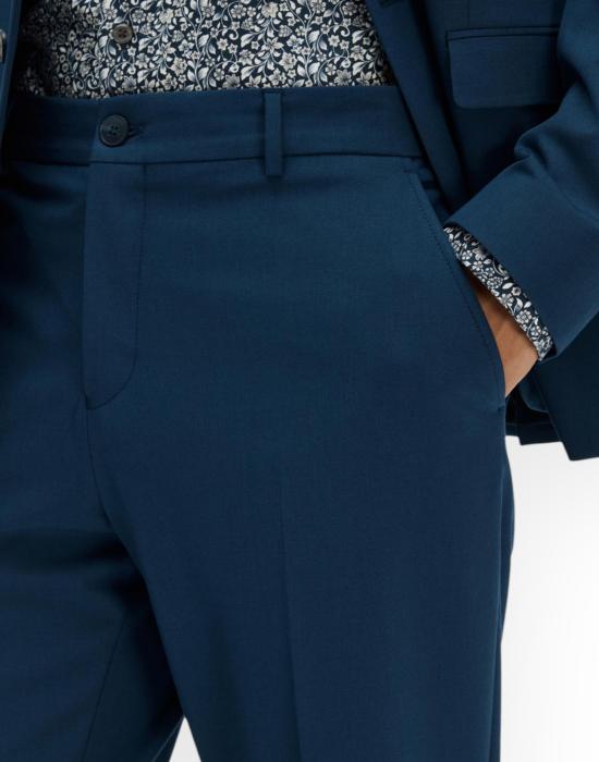  셀렉티드 스트레이트 팬츠 16087825 BLUEDEPTHS blu - SELECTED