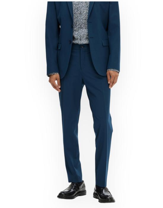  셀렉티드 스트레이트 팬츠 16087825 BLUEDEPTHS blu