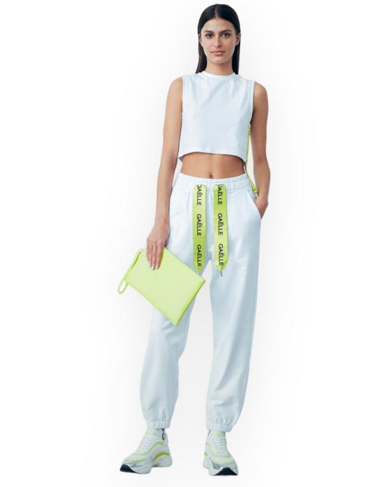 24SS 갈레 트레이닝/조거 팬츠 GAABW00459PTTS0032 BI01 bianco - GAELLE