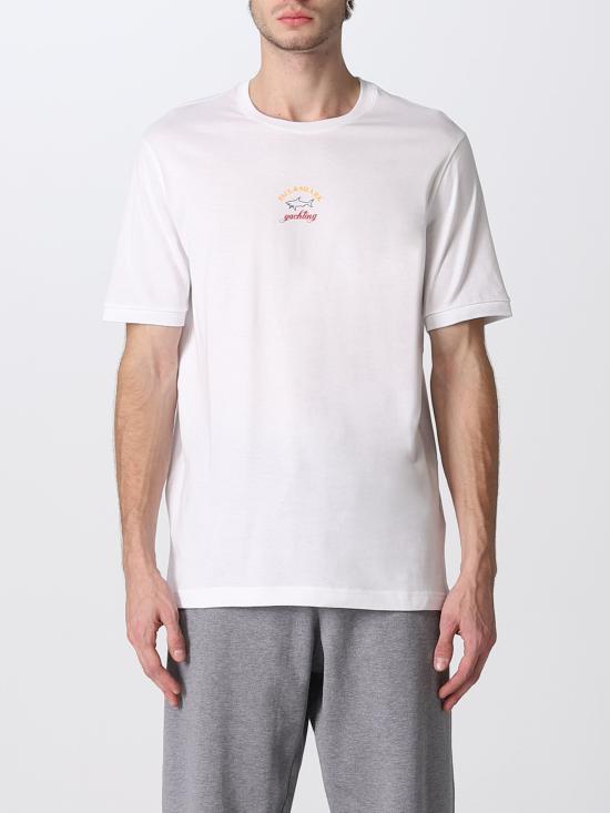 24SS 폴앤샤크 반팔 티셔츠 C0P1096 010 bianco
