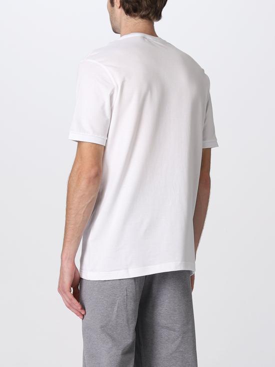 24SS 폴앤샤크 반팔 티셔츠 C0P1096 010 bianco - PAUL & SHARK