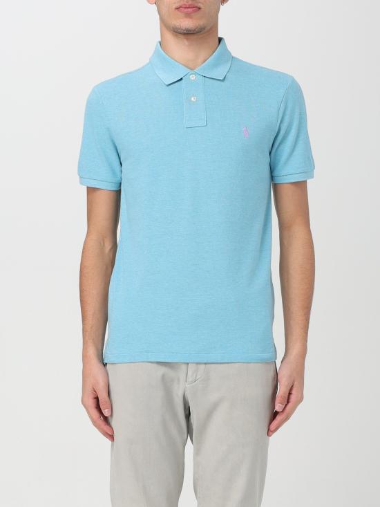 24SS 랄프 로렌 폴로 티셔츠 710536856 414 turchese