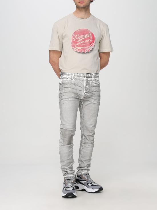 24SS 디스퀘어드2 반팔 티셔츠 S74GD1234S22427 800 - DSQUARED2