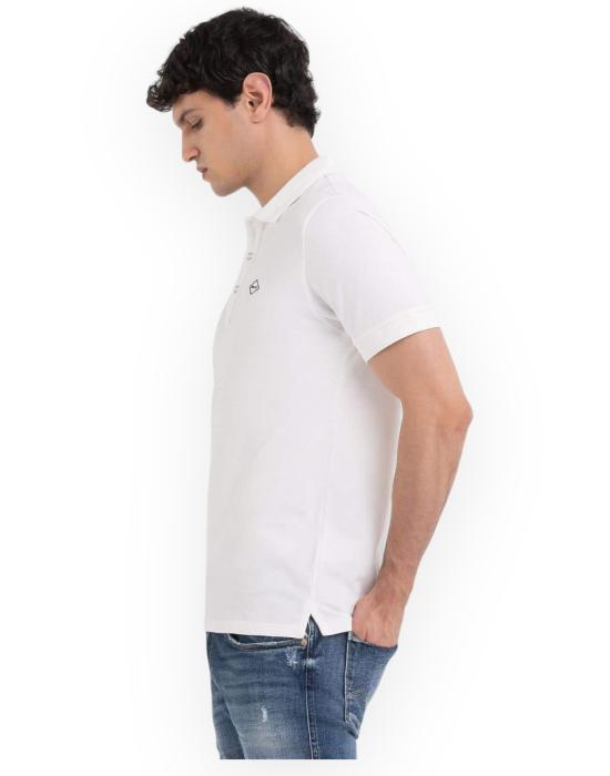 24SS 리플레이 폴로 티셔츠 M3070A00022696G 801 bianco - REPLAY
