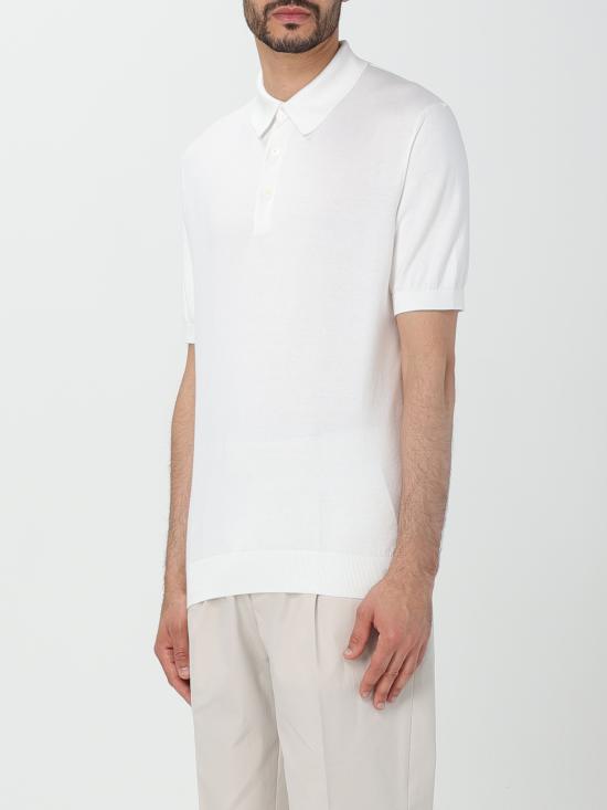 24SS 에르메네질도제냐 폴로 티셔츠 E8C90A7C32 N01 bianco - ERMENEGILDO ZEGNA