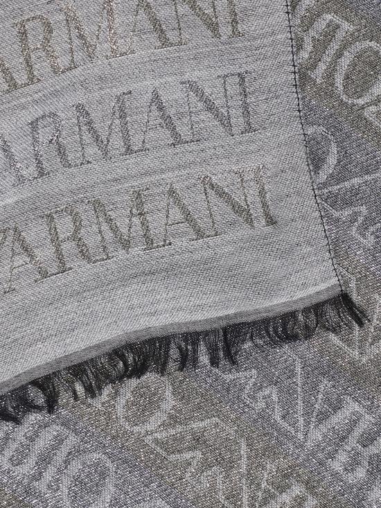 23FW 조르지오 아르마니 머플러/스카프 6352713F309 26641 antracite - GIORGIO ARMANI