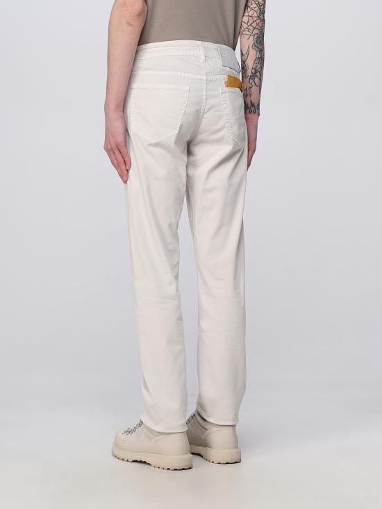  야콥코헨 데님 스트레이트 팬츠 UQX0401S3726 A81 bianco - JACOB COHËN