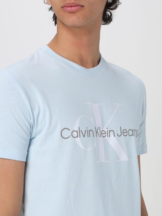 24SS 캘빈클라인 반팔 티셔츠 J30J320806 CYR blu - CALVIN KLEIN