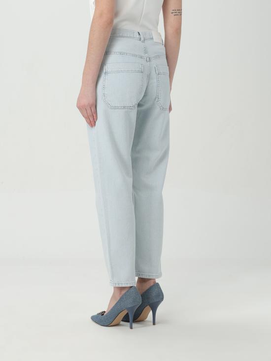 24SS 핑코 데님 스트레이트 팬츠 102761A1JH PJQ blue denim - PINKO