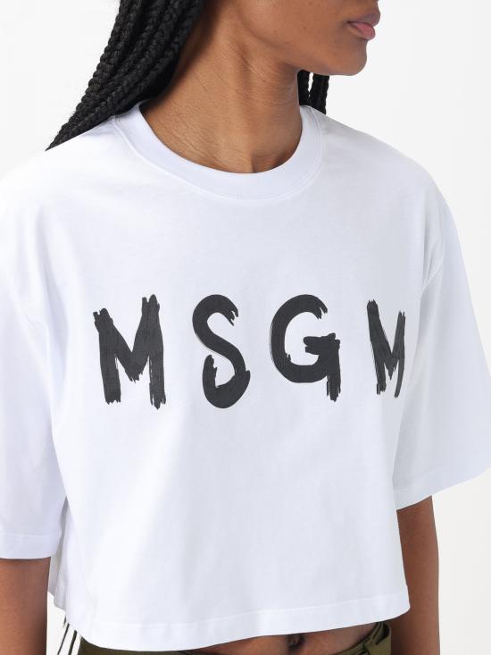 24SS 엠에스지엠 반팔 티셔츠 3641MDM137247002 01 - MSGM