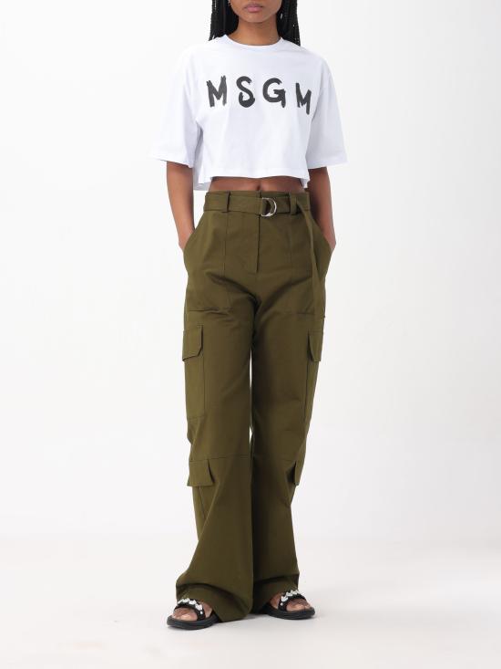 24SS 엠에스지엠 반팔 티셔츠 3641MDM137247002 01 - MSGM