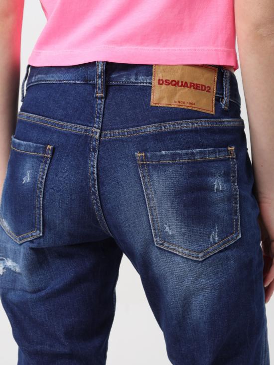 24SS 디스퀘어드2 데님 스트레이트 팬츠 S75LB0896S30663 470 - DSQUARED2