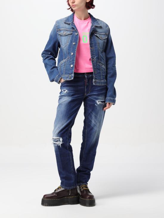 24SS 디스퀘어드2 데님 스트레이트 팬츠 S75LB0896S30663 470 - DSQUARED2