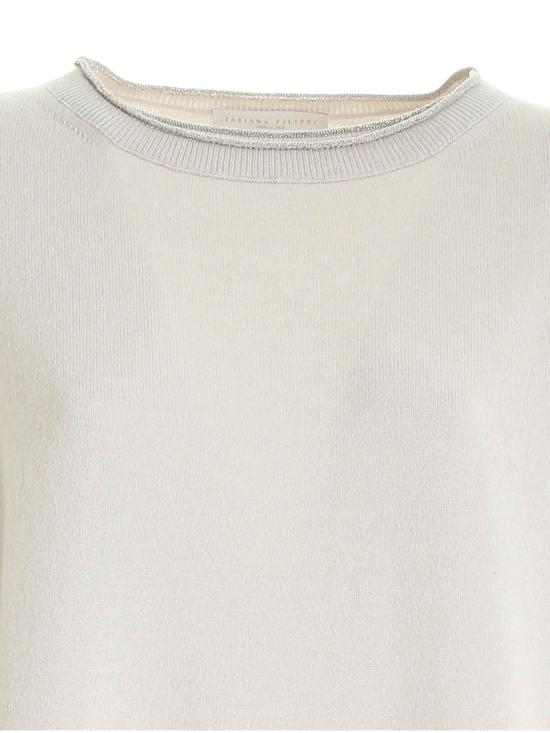 20FW 파비아나 필리피 스웨터 MAD220W010C399 0113 bianco - FABIANA FILIPPI