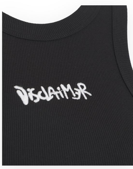 24SS 디스클레이머 민소매 티셔츠 24EDS54463 NERO nero - DISCLAIMER