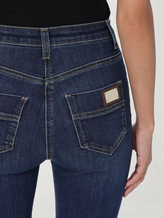  엘리자베타프랜치 데님 스트레이트 팬츠 PJ53S41E2 139 blue denim - ELISABETTA FRANCHI