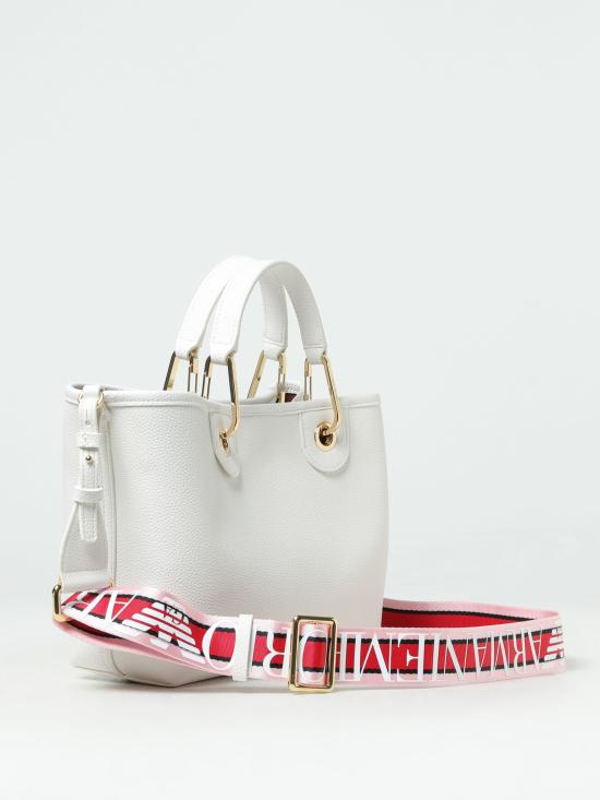  조르지오 아르마니 숄더백 Y3D166YFO5B 85219 bianco cuoio - GIORGIO ARMANI