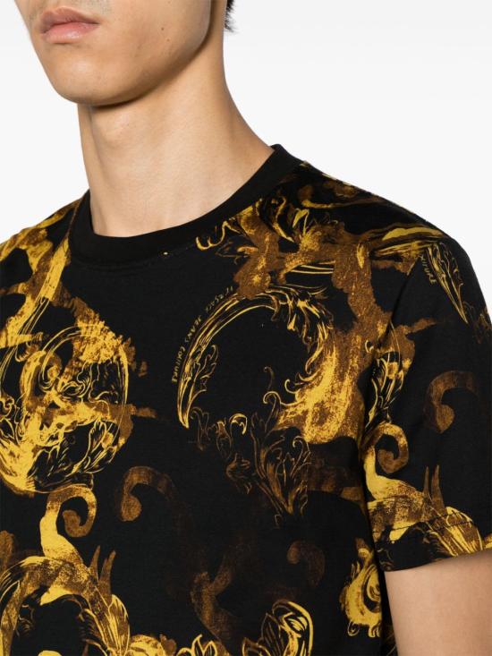 24SS 베르사체 반팔 티셔츠 76GAH6S0JS287 G89 - VERSACE