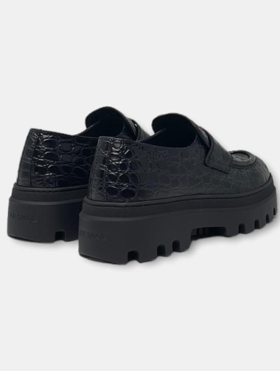 22FW 카슈 로퍼 KDD38P1U5 F0002 nero - CAR SHOE