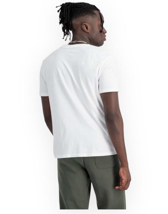 24SS 알파 반팔 티셔츠 188505 09 bianco - ALPHA