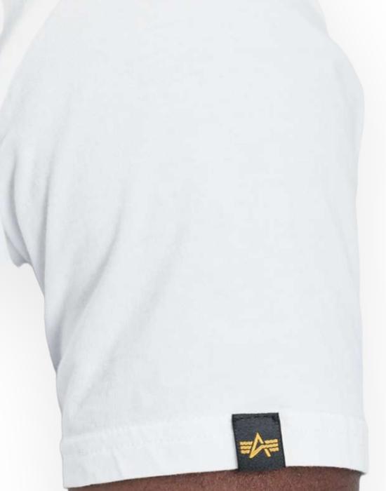 24SS 알파 반팔 티셔츠 188505 09 bianco - ALPHA