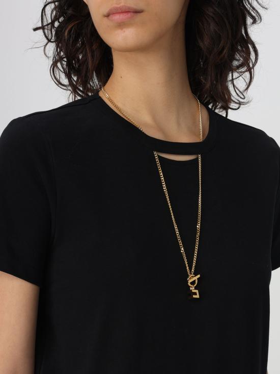 24SS 엘리자베타프랜치 반팔 티셔츠 MA01741E2 110 nero - ELISABETTA FRANCHI