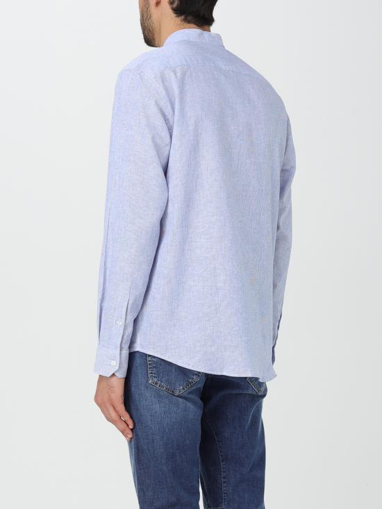  조르지오 아르마니 긴팔 셔츠 E31CM3F1312 726 azzurro - GIORGIO ARMANI