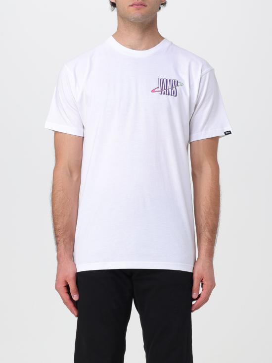  반스 반팔 티셔츠 VN0008UA WHT1 bianco