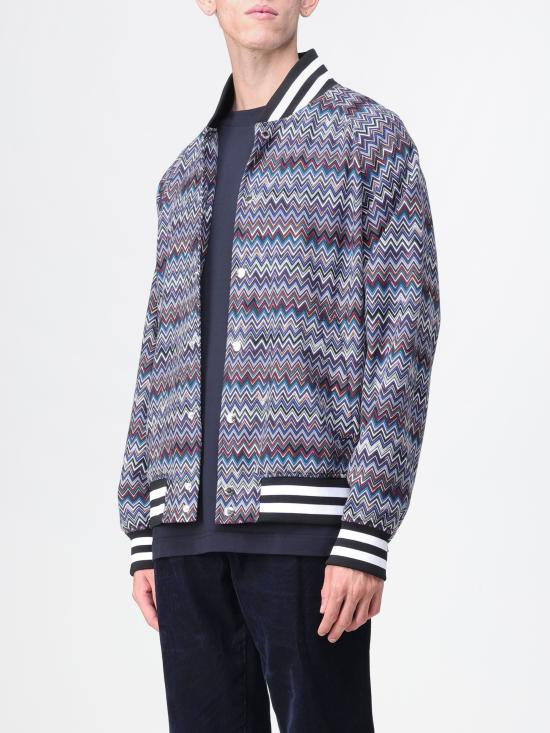  미소니 자켓 US23WC0QBR00OU SM8Y1 blu navy - MISSONI