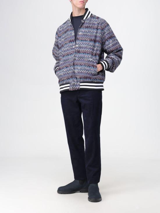  미소니 자켓 US23WC0QBR00OU SM8Y1 blu navy - MISSONI