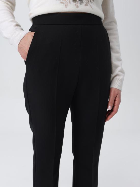 24SS 막스마라 스트레이트 팬츠 2411131081600 003 nero - MAX MARA