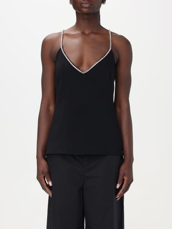  리우조 민소매 티셔츠 CA4184TS058 22222 nero