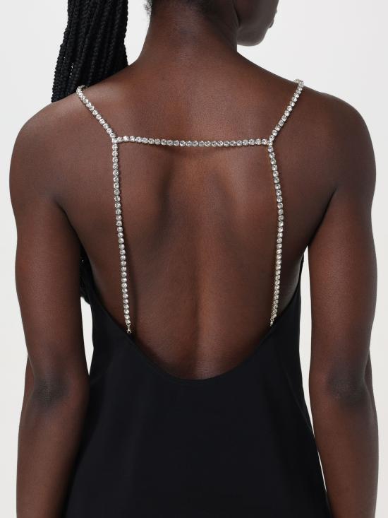  리우조 민소매 티셔츠 CA4184TS058 22222 nero - LIU JO