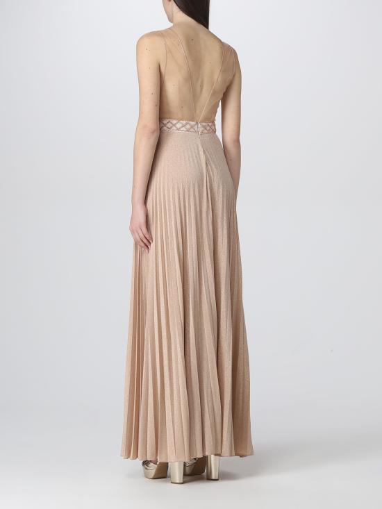 23SS 엘리자베타프랜치 롱 원피스 AB41332E2 Q02 carne - ELISABETTA FRANCHI