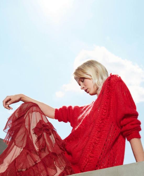  트윈세트 스웨터 212TP3410 0097S lampone - TWINSET