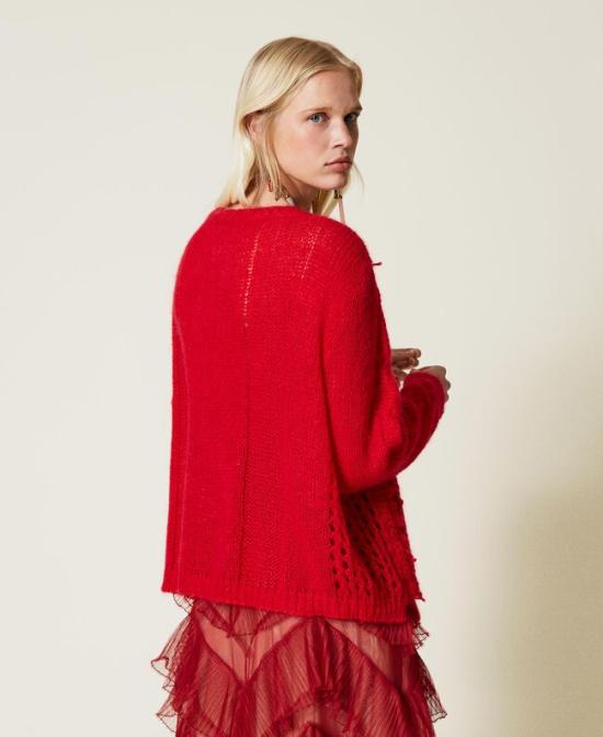  트윈세트 스웨터 212TP3410 0097S lampone - TWINSET