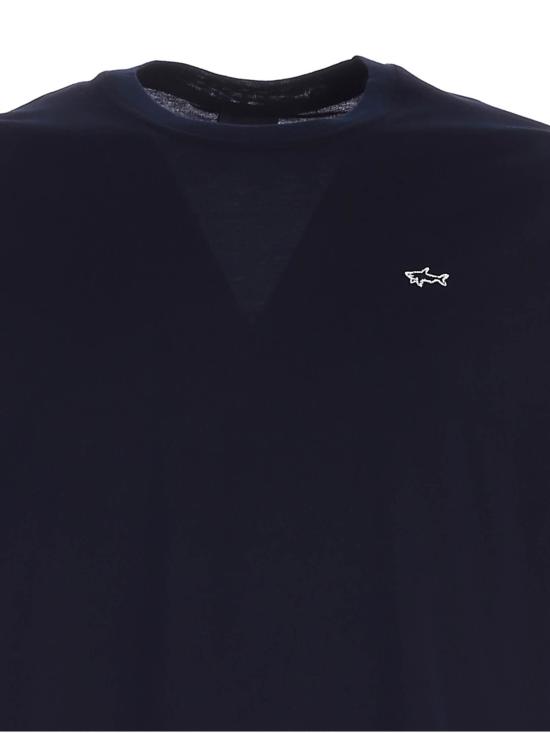 24FW 폴앤샤크 반팔 티셔츠 C0P1092 013 blu - PAUL & SHARK