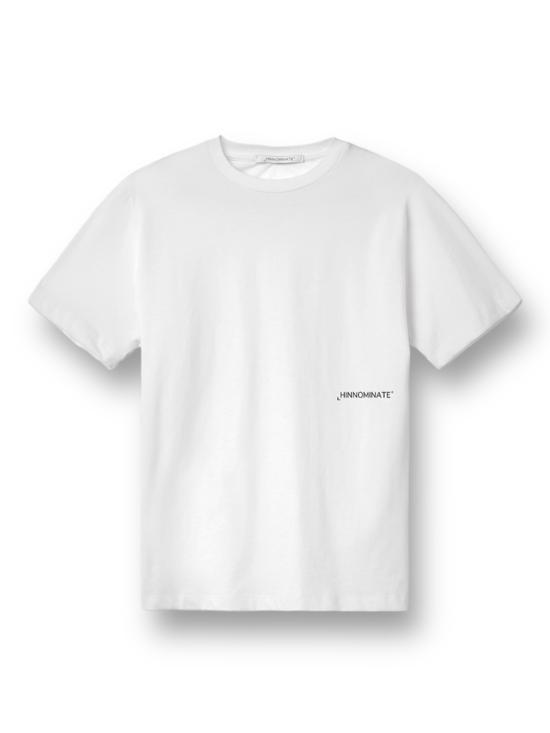  힌노미네이트 반팔 티셔츠 HMABW00124PTTS0043 BI01 bianco