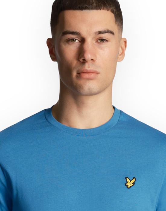 24SS 라일앤스콧 반팔 티셔츠 TS400VOG W584 azzurro - LYLE&SCOTT