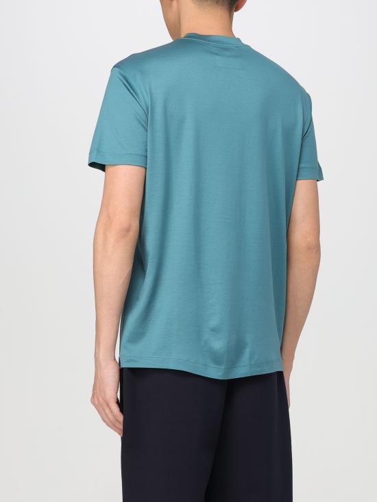 24SS 엠포리오 아르마니 반팔 티셔츠 8N1TD81JUVZ 0779 acqua - EMPORIO ARMANI