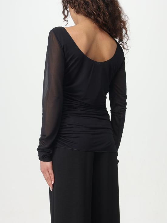  조르지오 아르마니 스웨터 3D2M8F2JFDZ 0999 nero - GIORGIO ARMANI