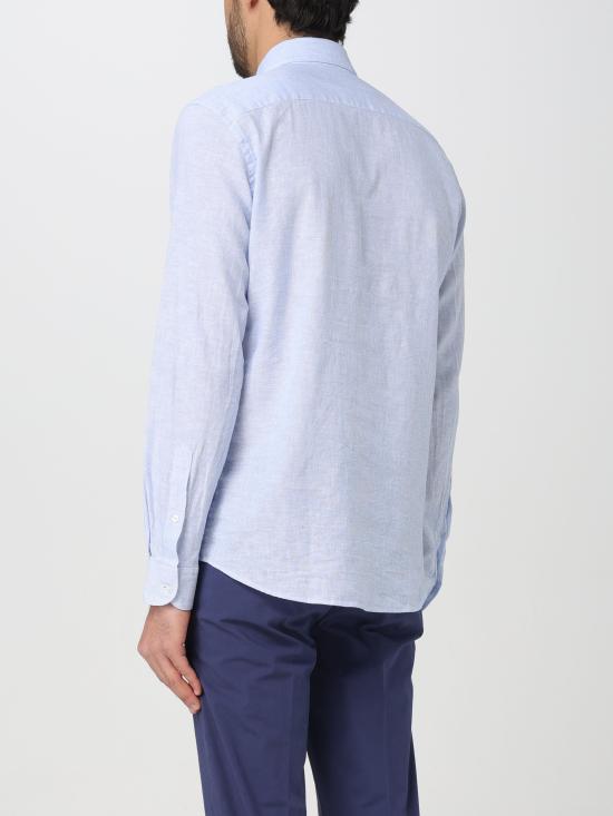24SS 페이 긴팔 셔츠 NCMA148259LVVO U010 blu - FAY